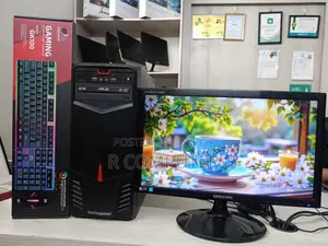 Basic Desktop PC Core 2 Duo_4GB RAM_320GB HDD_19" Monitor Ready Setup