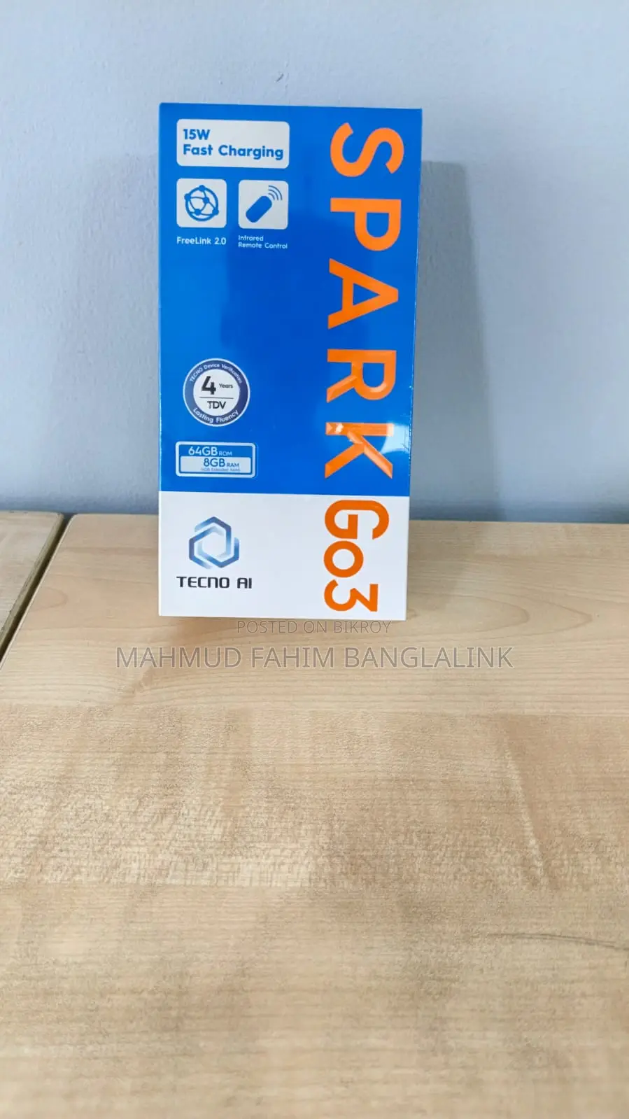 Tecno Spark Go 3 (Brand New)