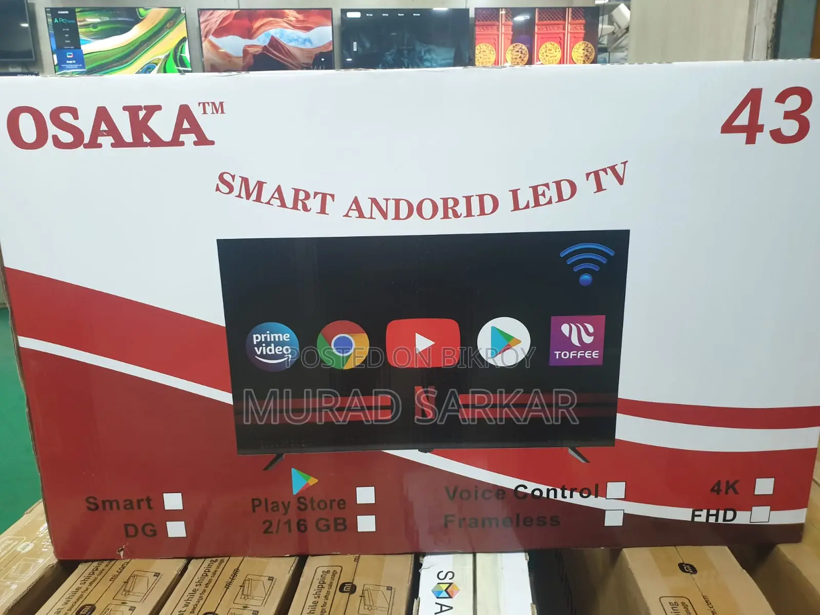 Osaka 32" Smart Android Led TV