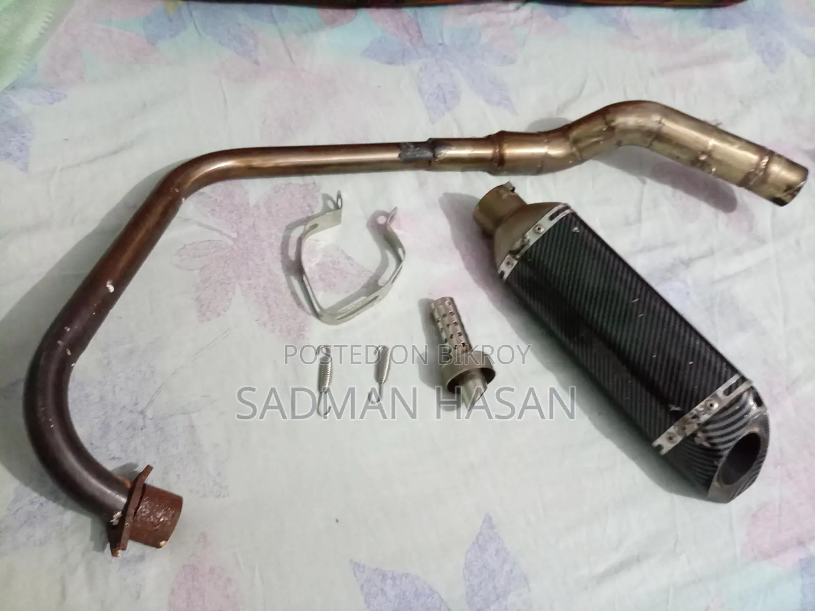 Exhaust for 4v Bike