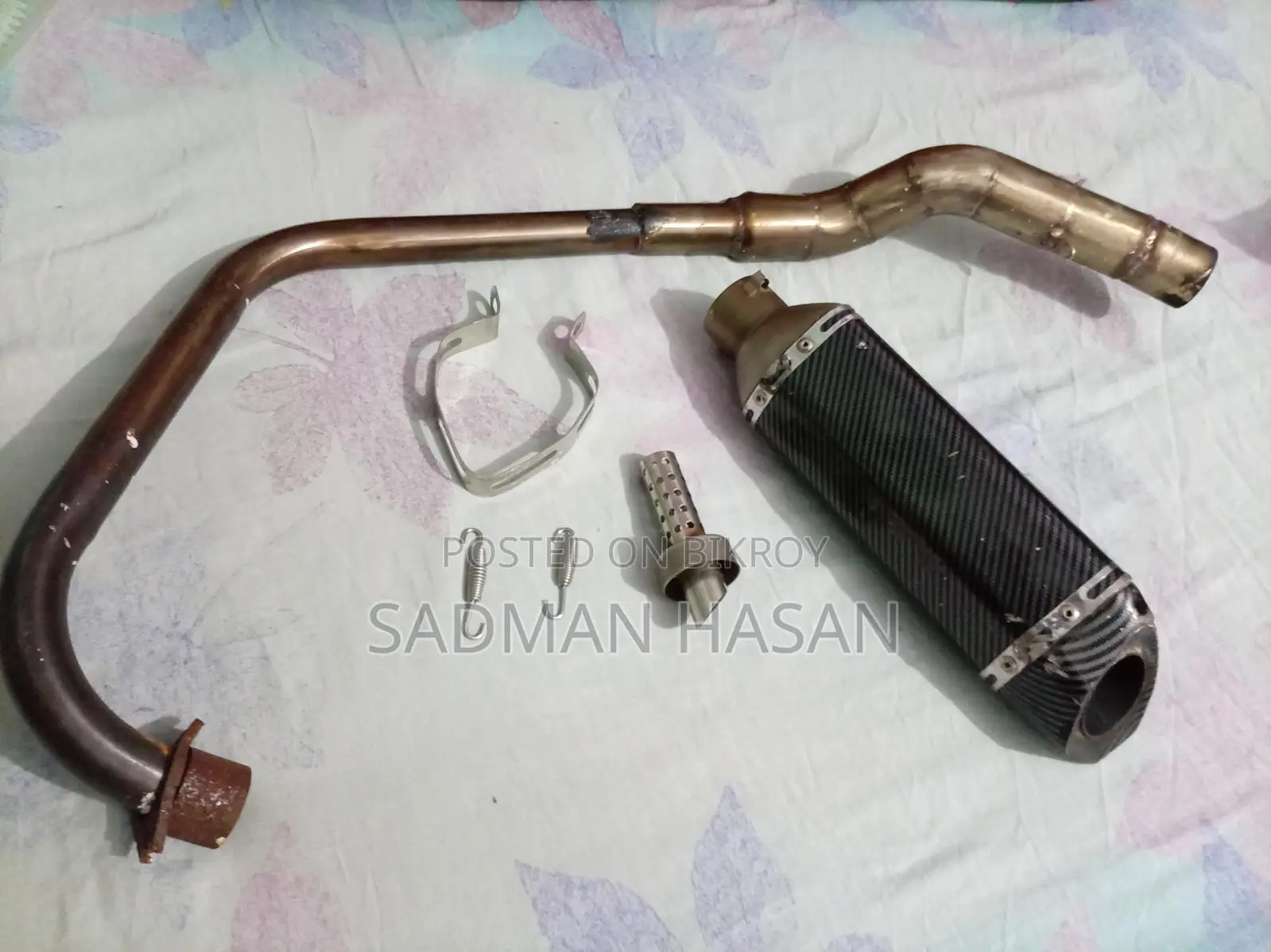 Exhaust for 4v Bike