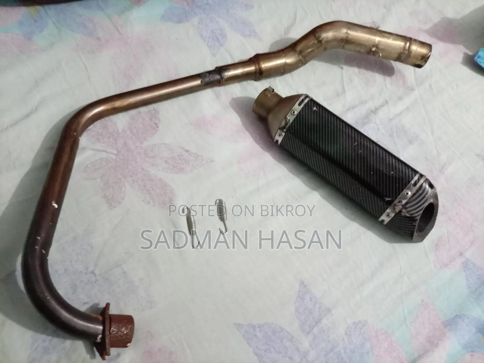 Exhaust for 4v Bike