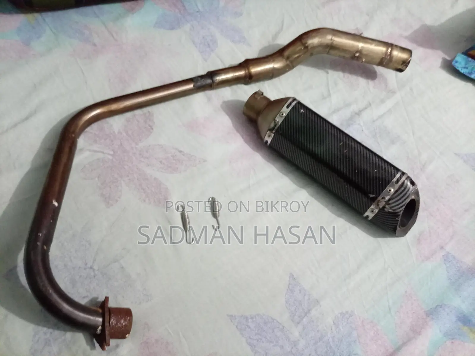 Exhaust for 4v Bike