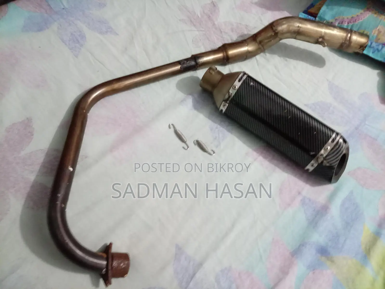 Exhaust for 4v Bike