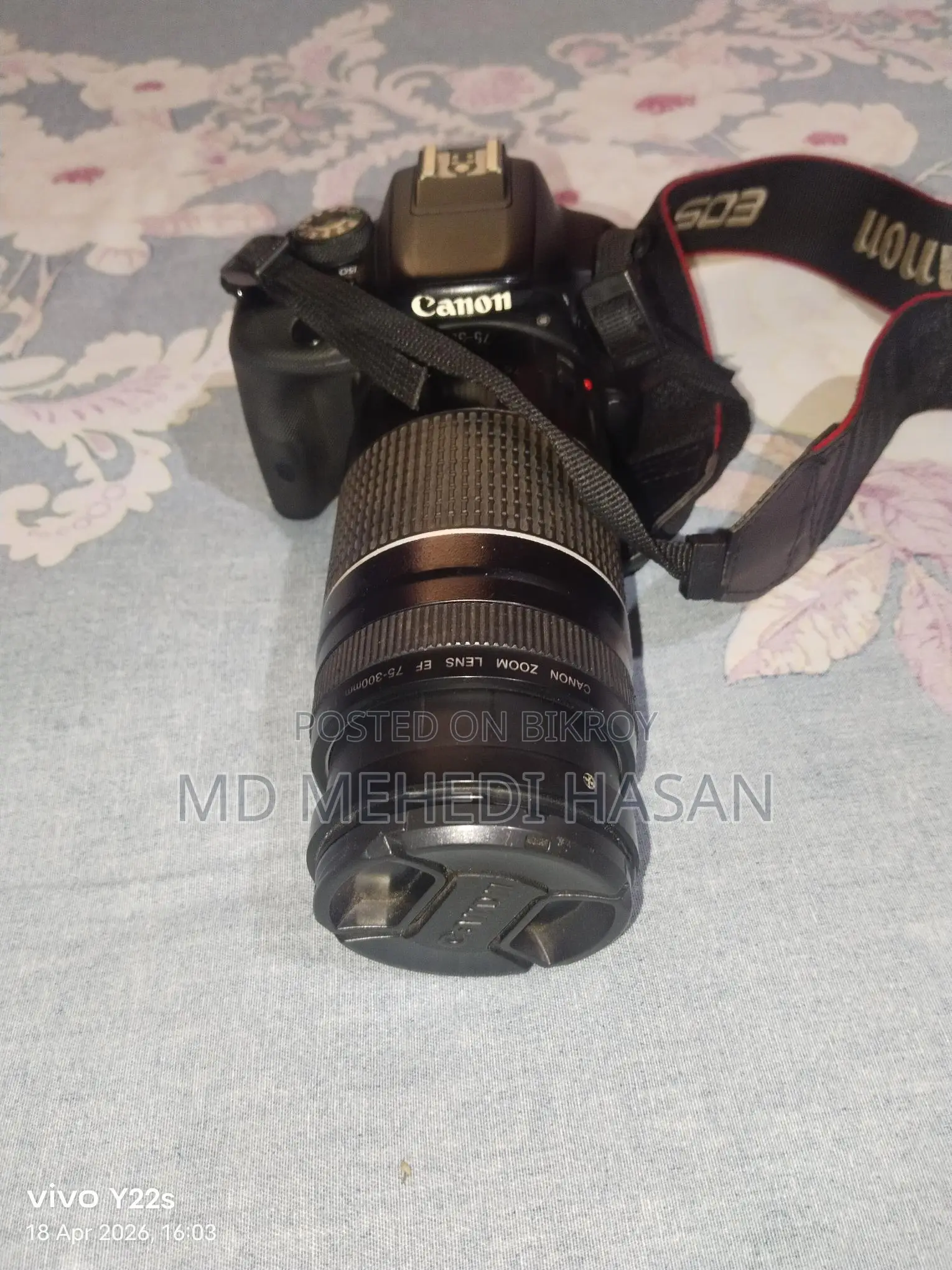 I want to sell the camera