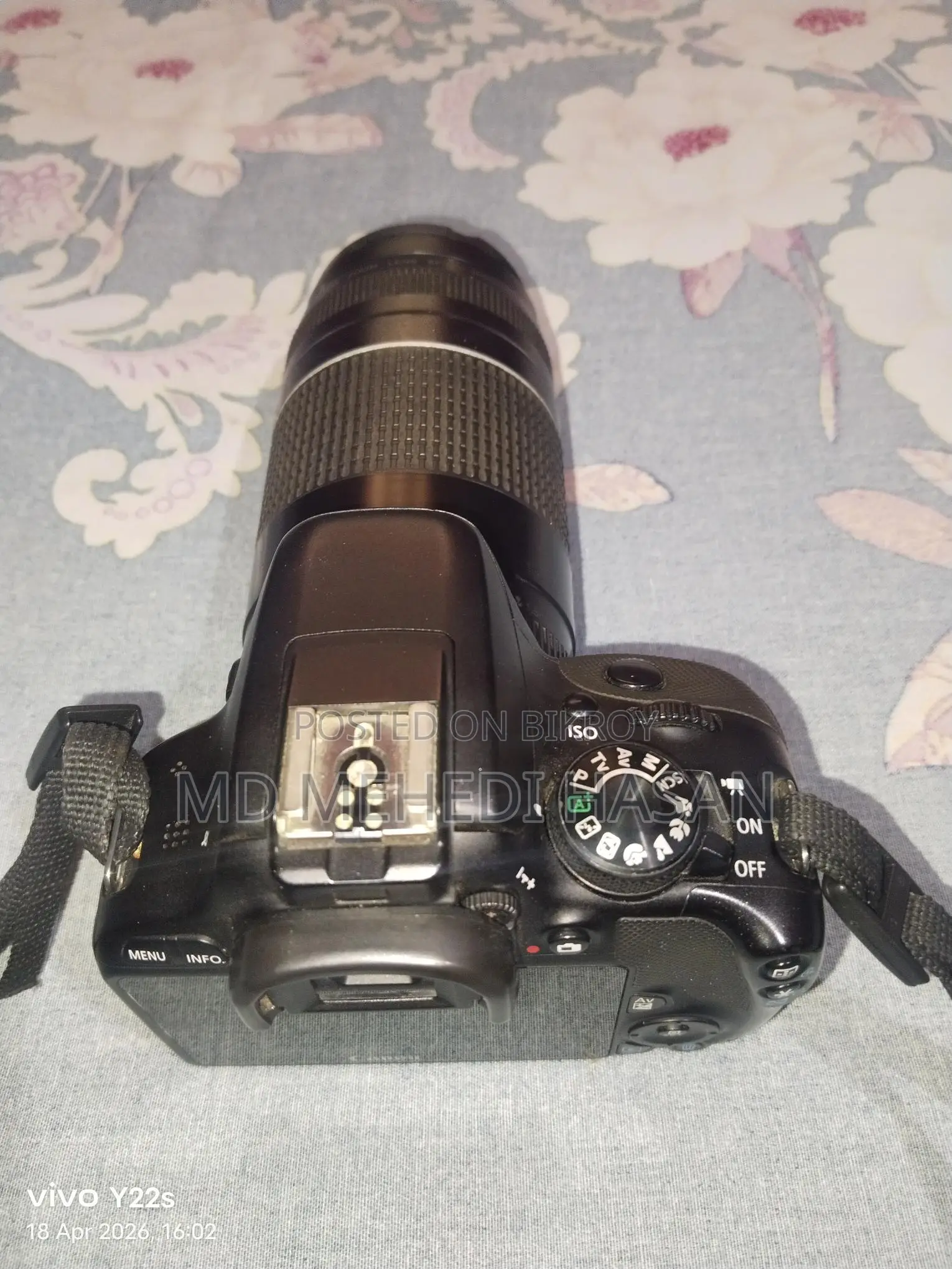 I want to sell the camera