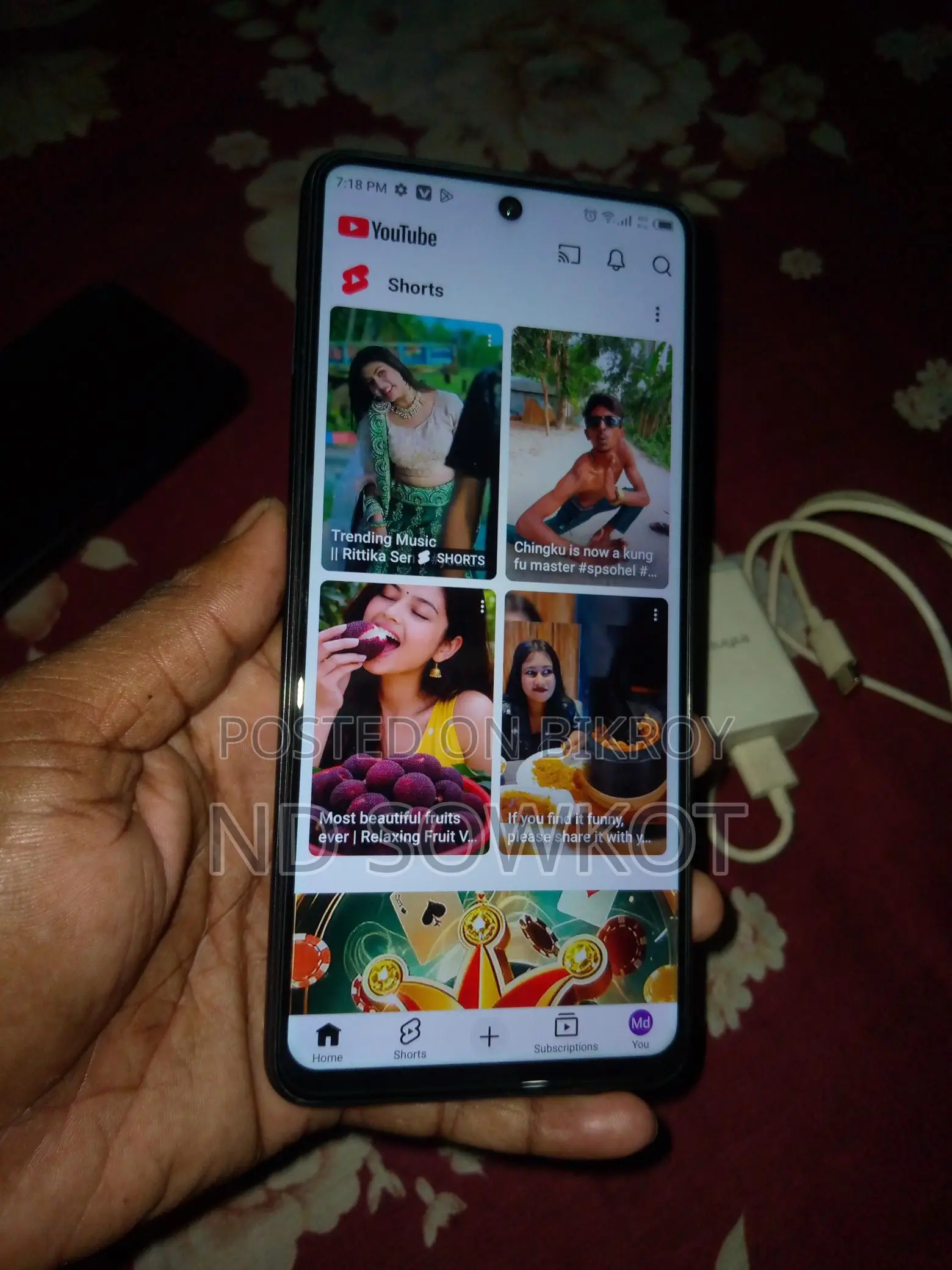 Infinix Note 10 6GB 128GB (Used)