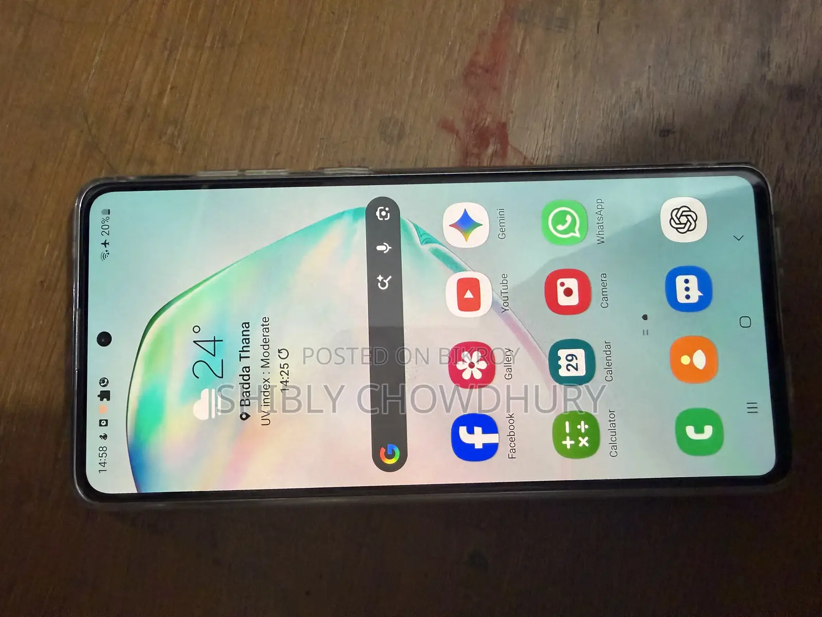 Samsung Galaxy Note 10 Lite 128 GB White