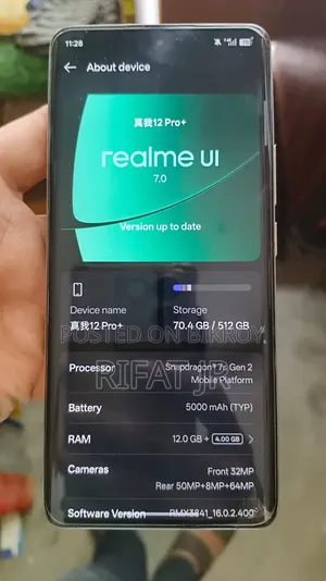 New Realme 12 Pro+ 512 GB White
