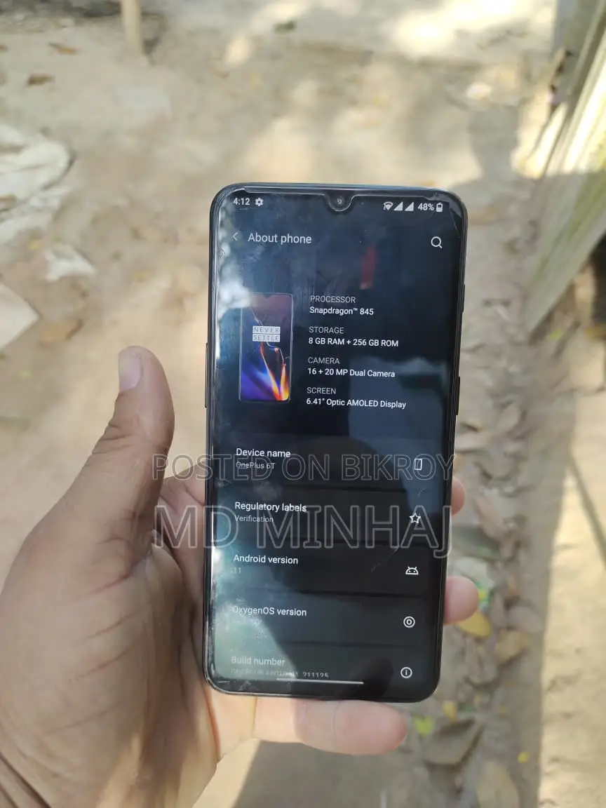 OnePlus 6T (Used)