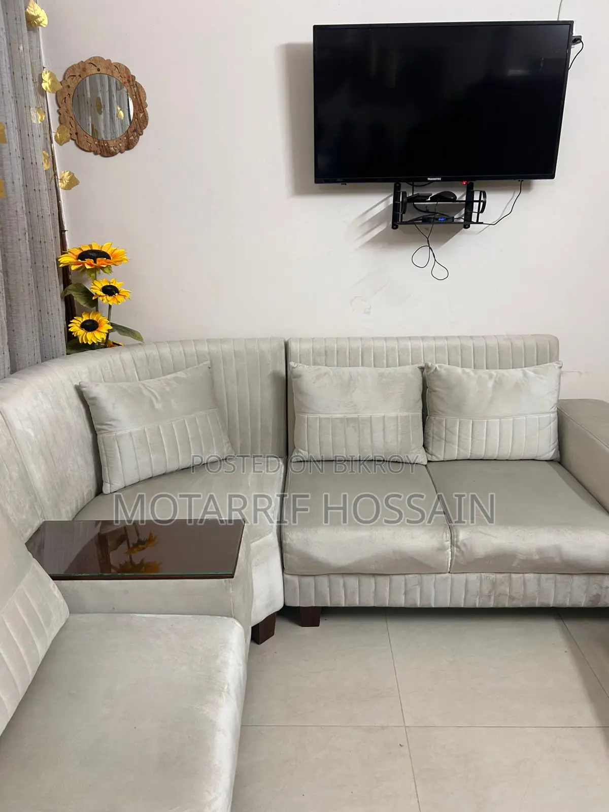New L Pattern Sofa