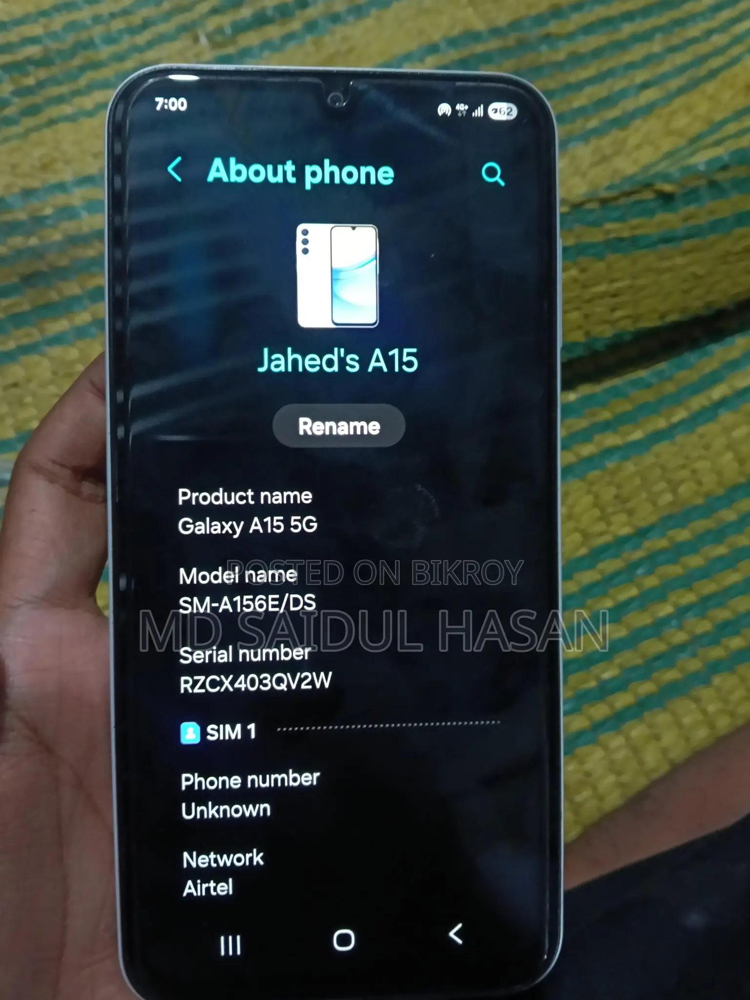 Samsung Galaxy A15 (Used)