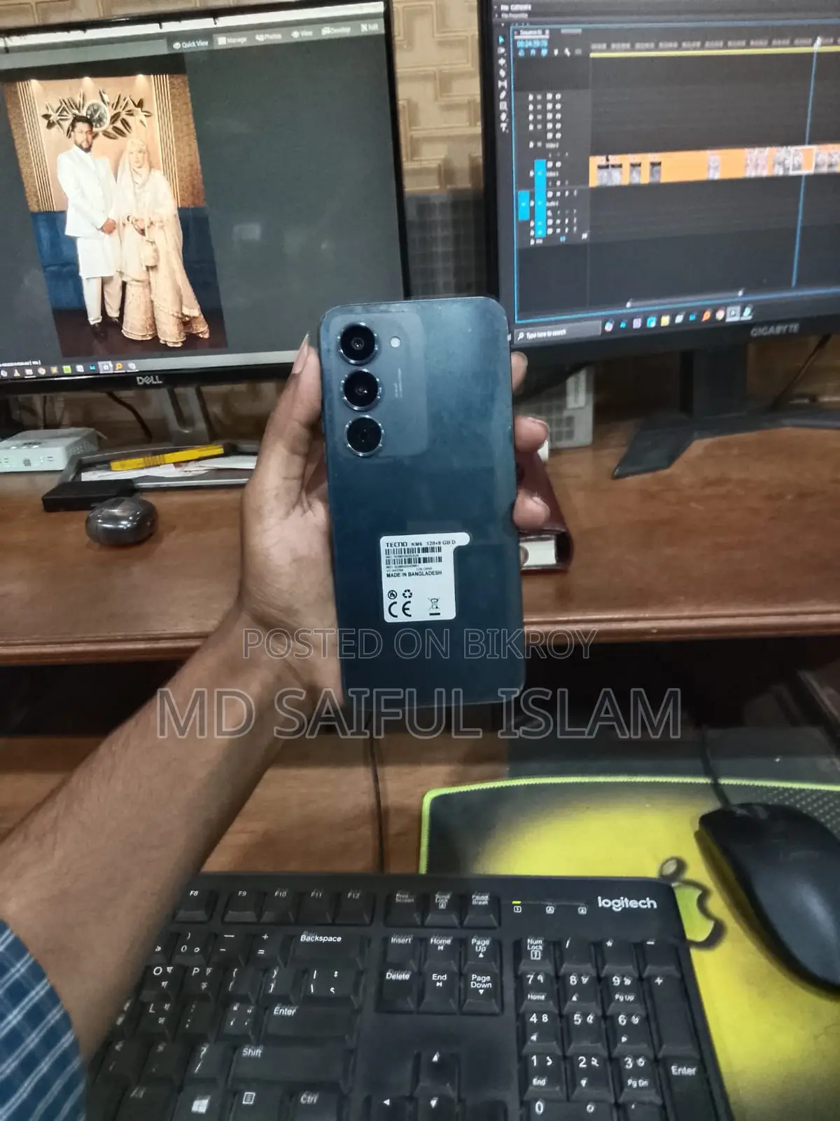 Tecno Spark 40 Pro 128 GB Black
