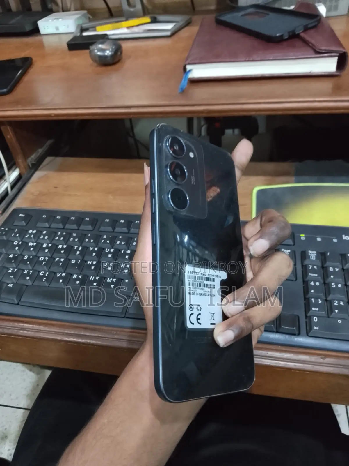 Tecno Spark 40 Pro 128 GB Black