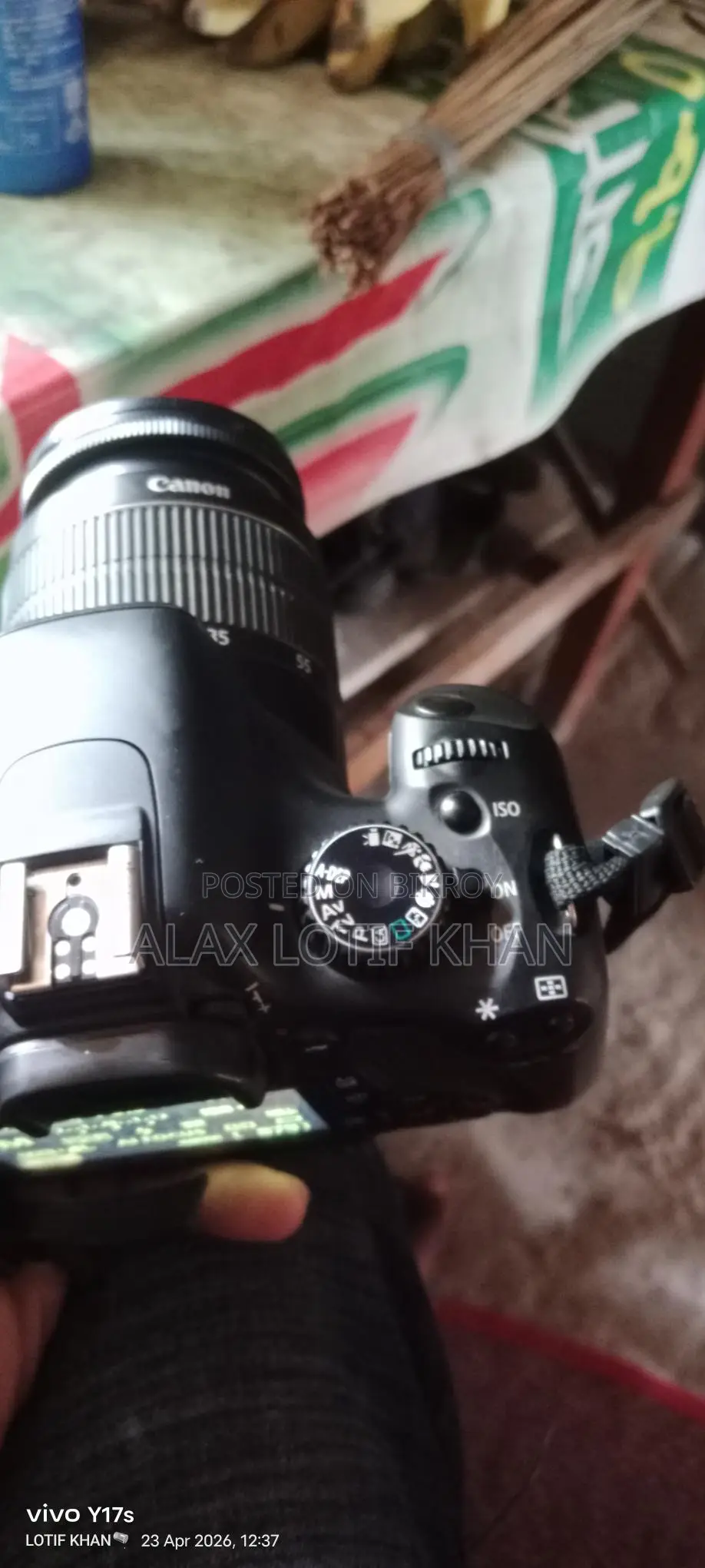 Canon 550D with 18-55mm Kit Lens and Zoom Lens