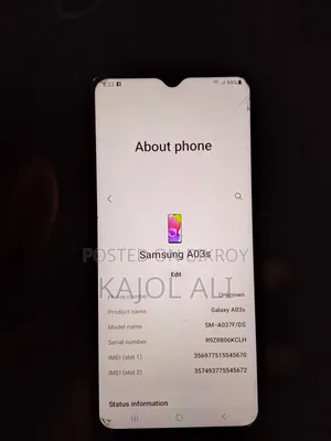 Samsung Galaxy A03s 64 GB Blue