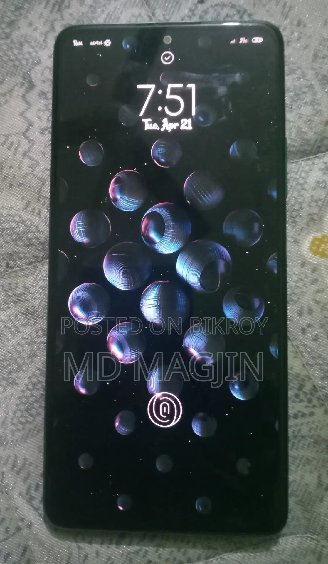 Xiaomi Redmi Note 10 Pro Max Full Fresh (Used)