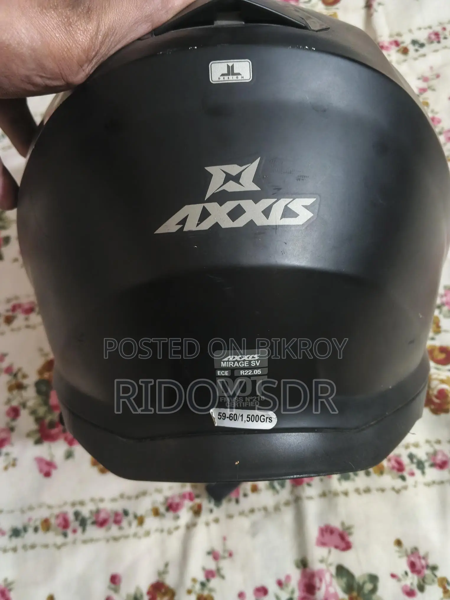 Used Helmet