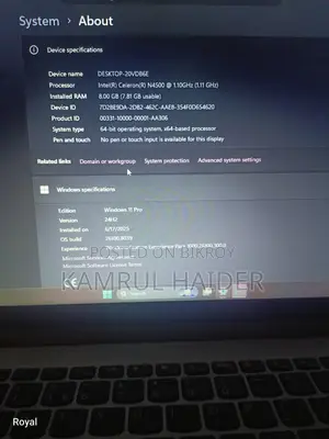 ল্যাপটপ Lenovo ThinkPad X1 Tablet (3rd Gen) 8GB Intel Celeron SSD 512GB