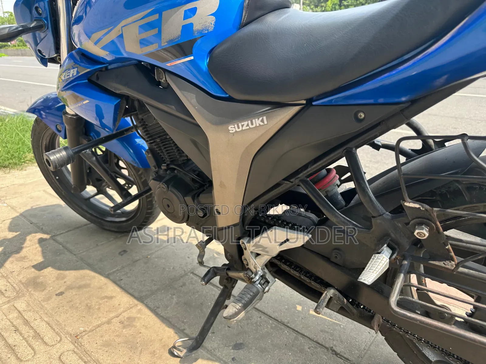 Suzuki Gixxer Monotone 2019 Blue