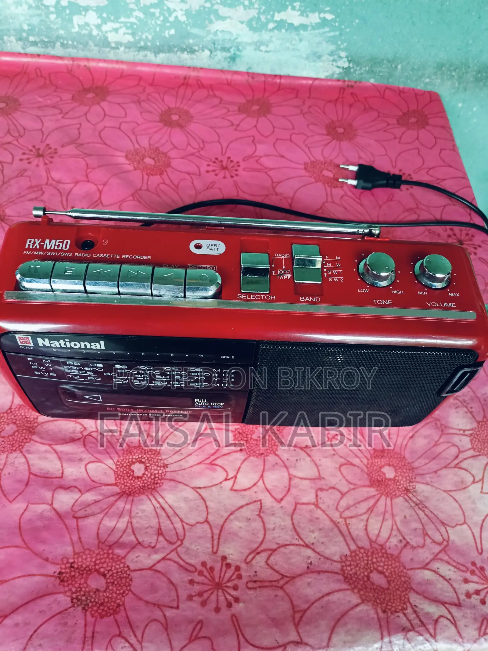 National RXM 50 Cassette Player