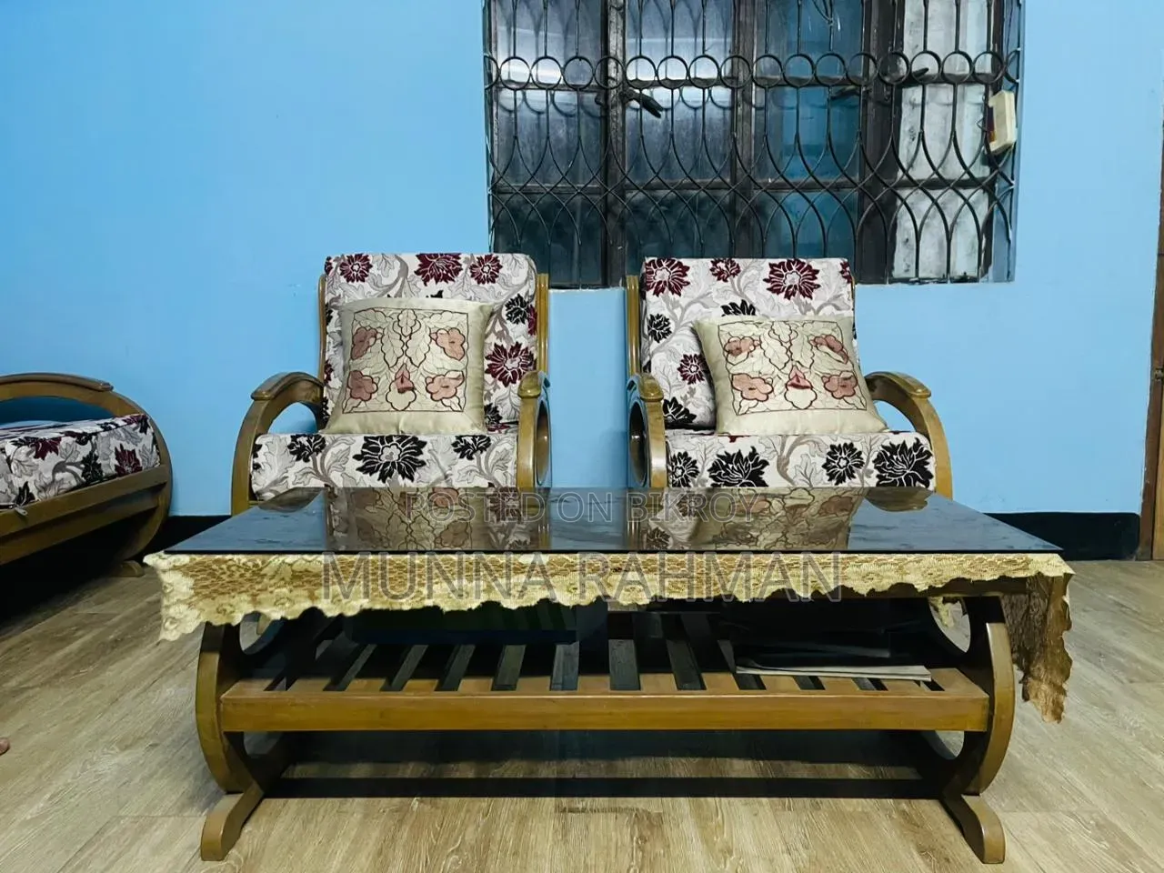 সেগুন কাঠের সোফা