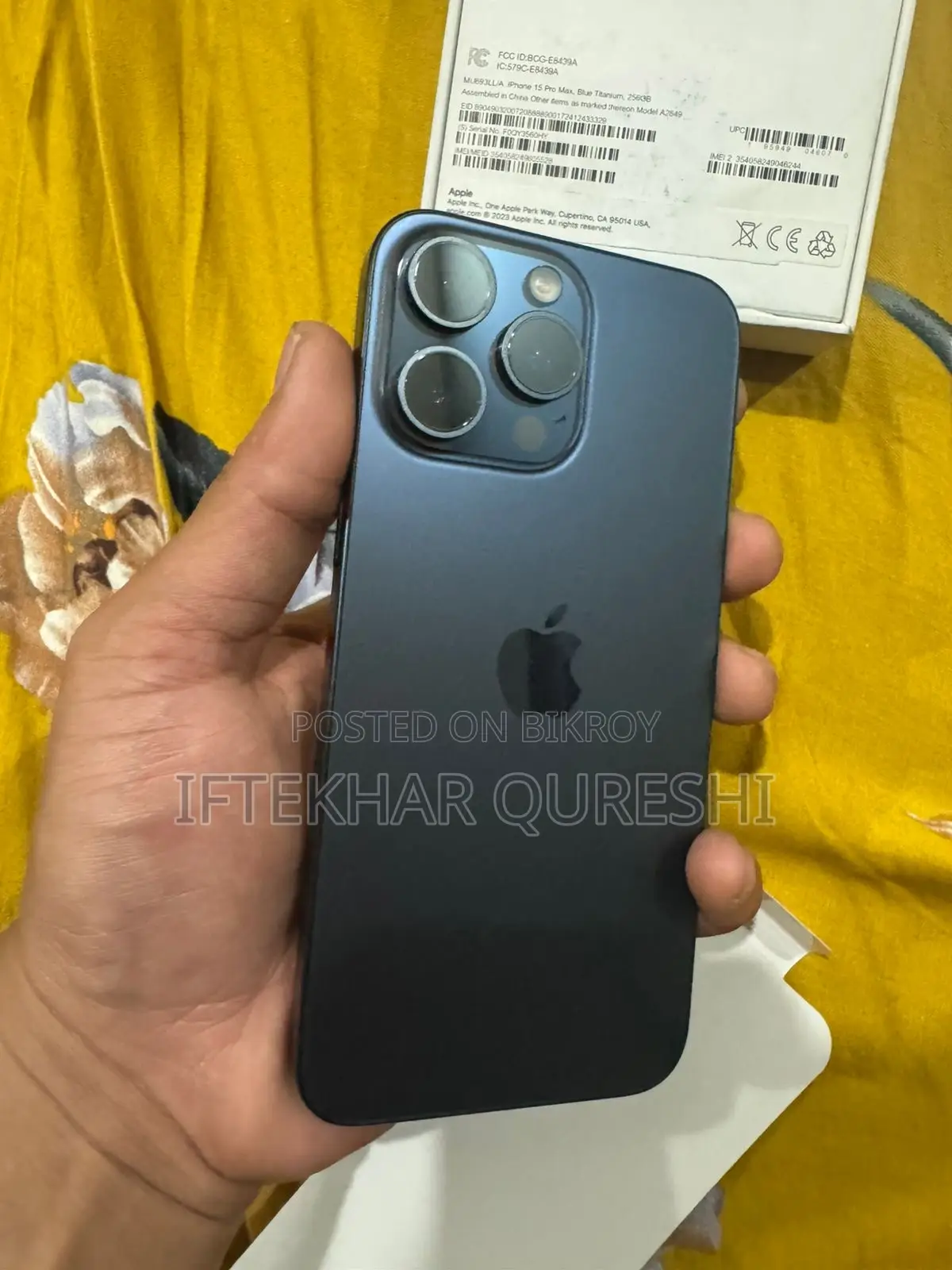 Apple iPhone 15 Pro Max 256 GB Purple