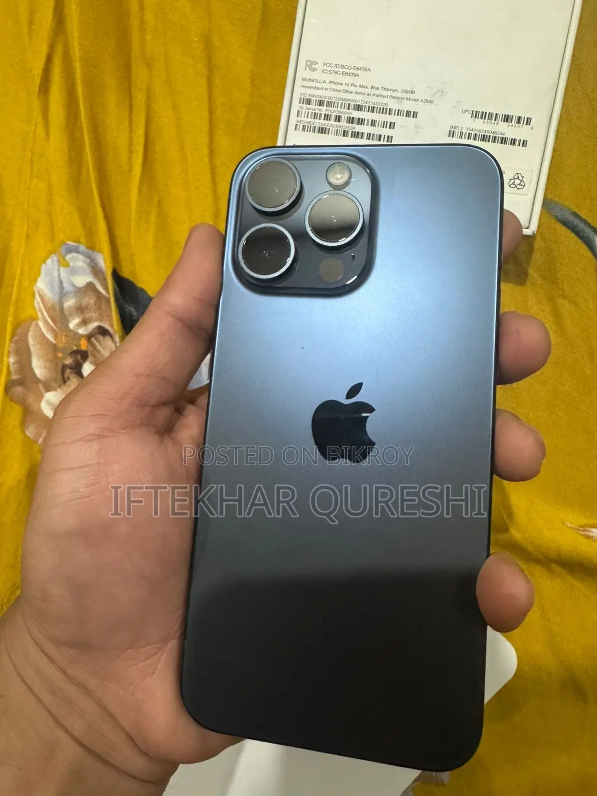 Apple iPhone 15 Pro Max 256 GB Purple