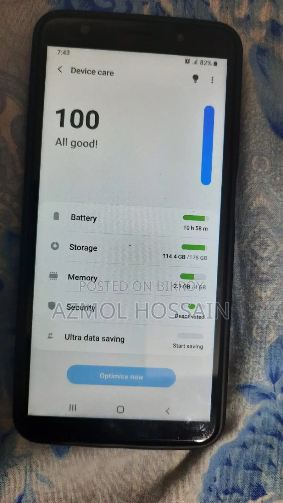 Samsung Galaxy A7 128 GB Black