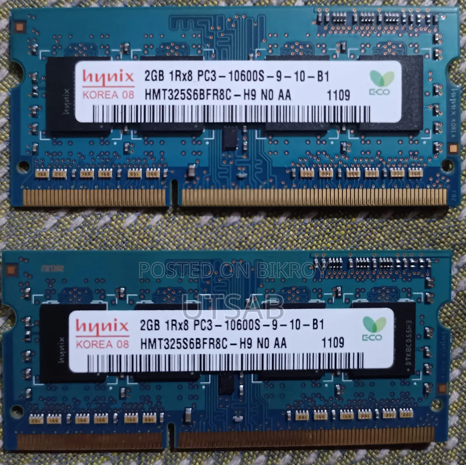 Laptop RAM DDR3 4GB (2+2)