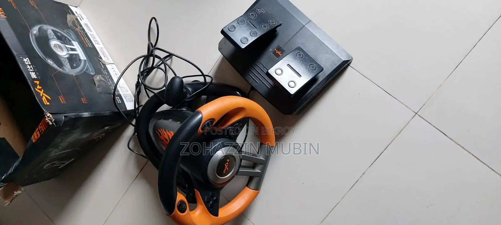 Pxn V3 Pro Gaming Steering Wheel For Pc And Console