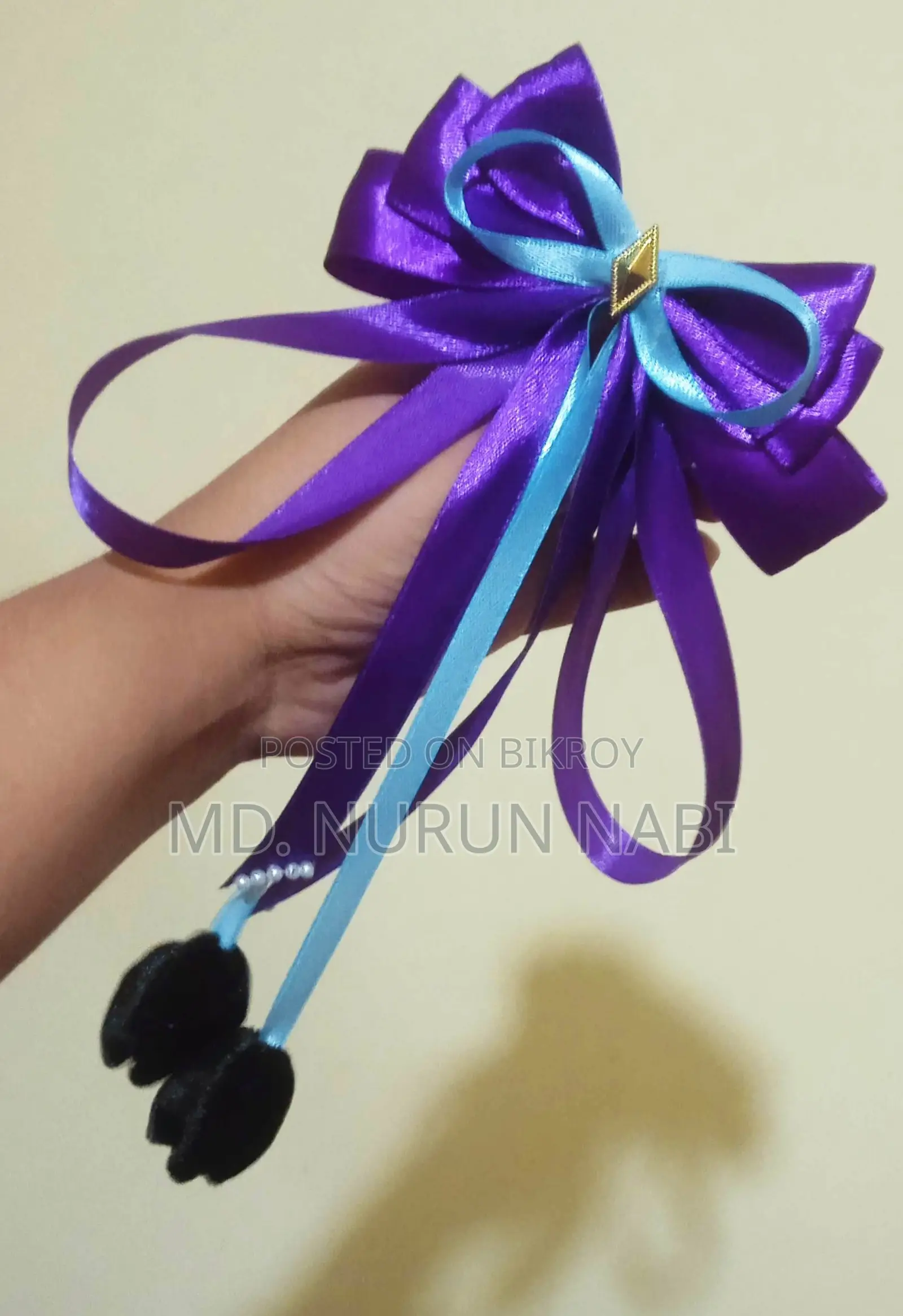 Wholesale Baby Ribbon Bow Hair Clips - 100 Tk (Chittagong)