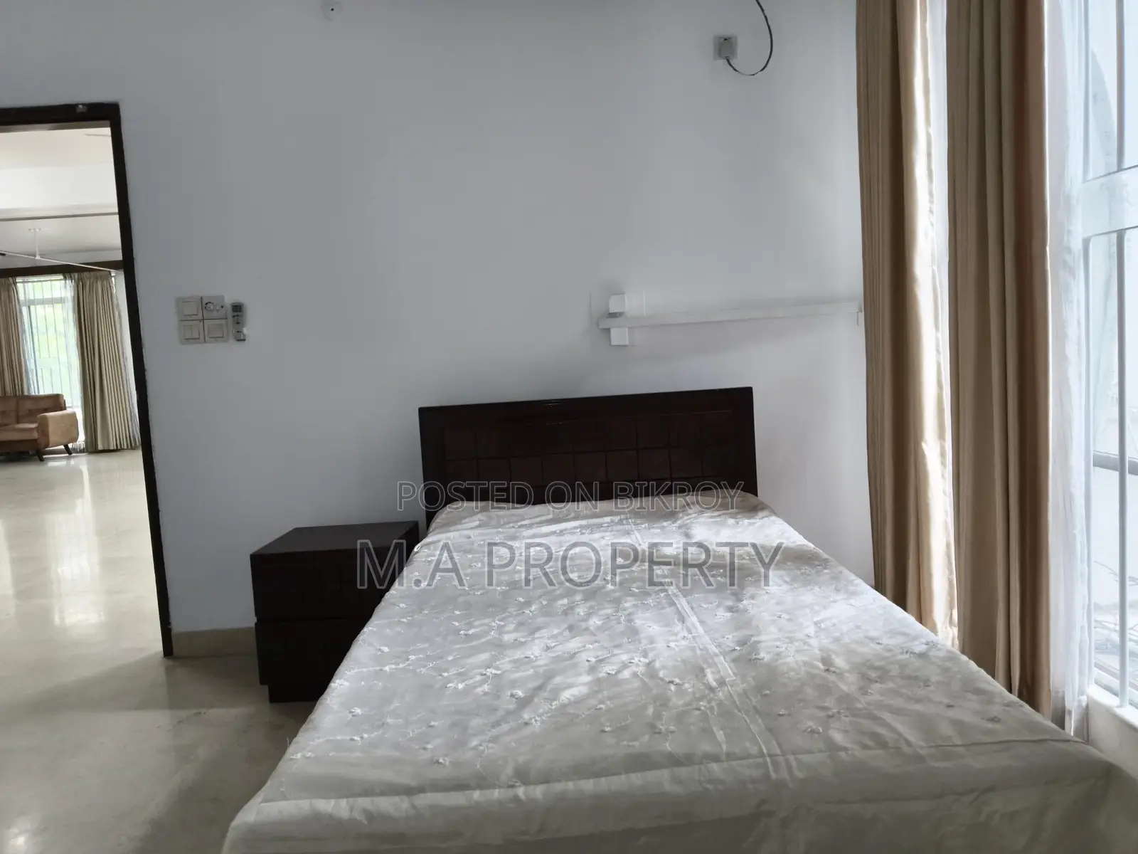 Rent Fully Furnished Apartment 4-Bed Baridhara