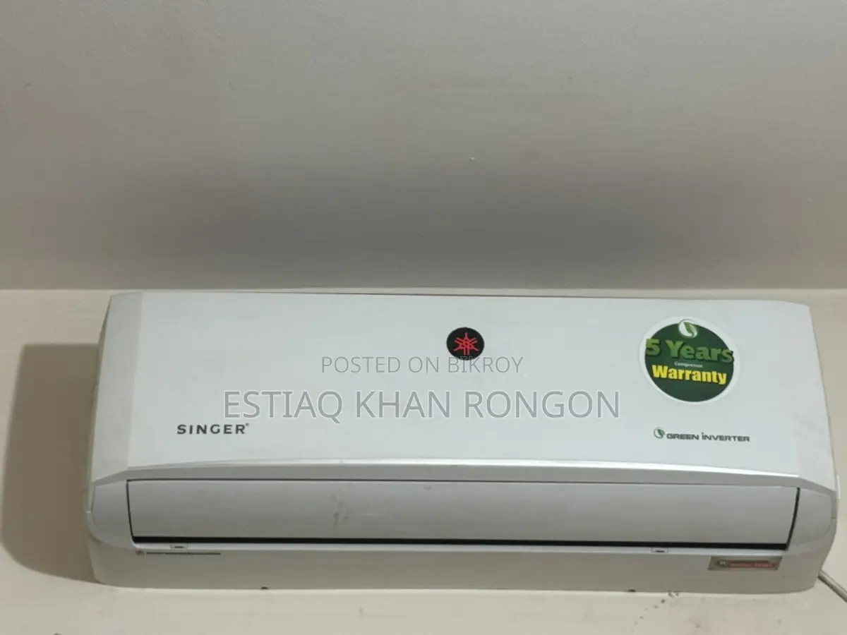 Urgent Sale: Singer 1.5 Ton Green Inverter AC