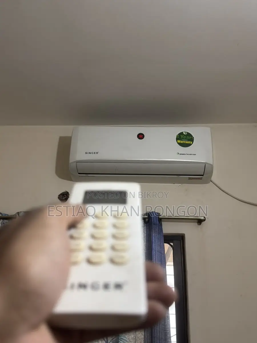 Urgent Sale: Singer 1.5 Ton Green Inverter AC