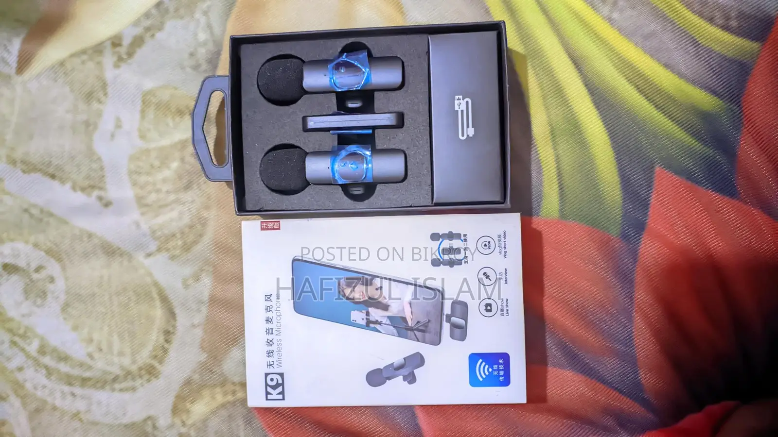 K9 Wireless Microphone (Dual Mic) – Brand New!