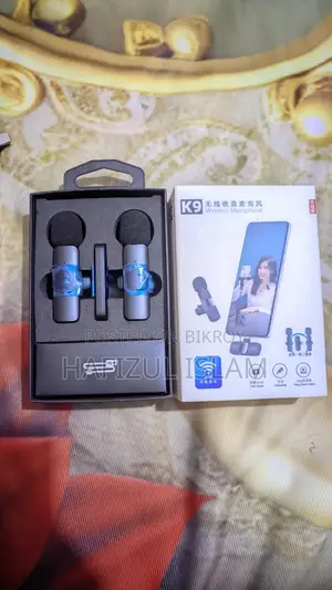 K9 Wireless Microphone (Dual Mic) – Brand New!
