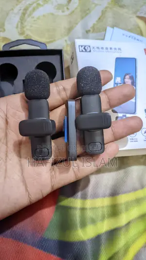 K9 Wireless Microphone (Dual Mic) – Brand New!