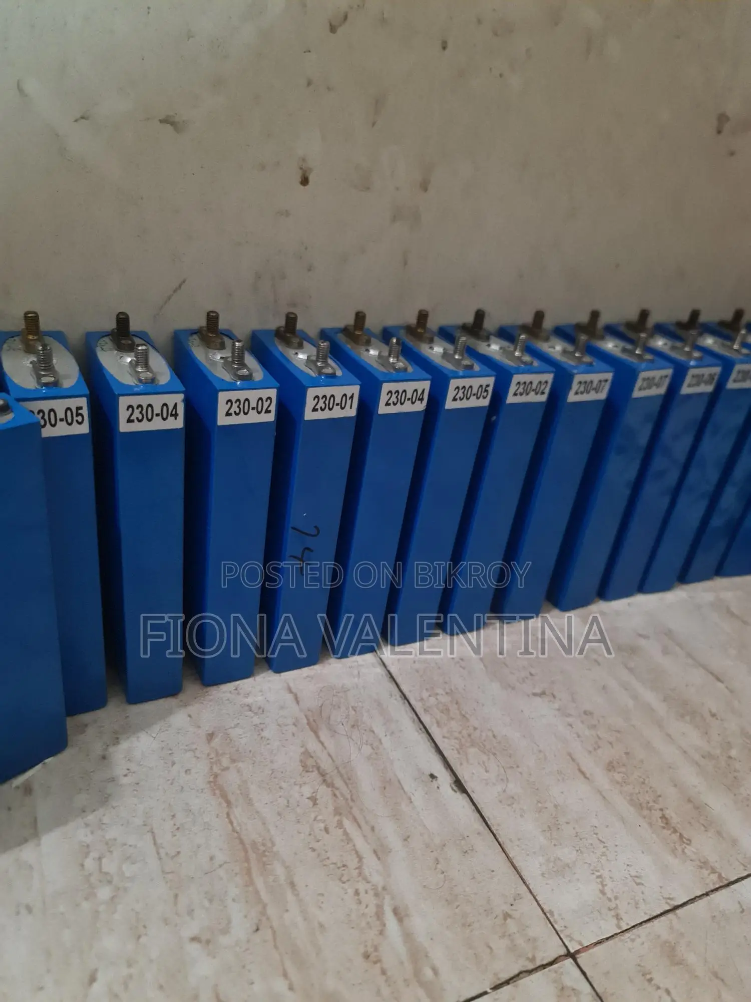 Lithium Prismetic battery