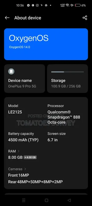 OnePlus 9 Pro 256 GB Silver