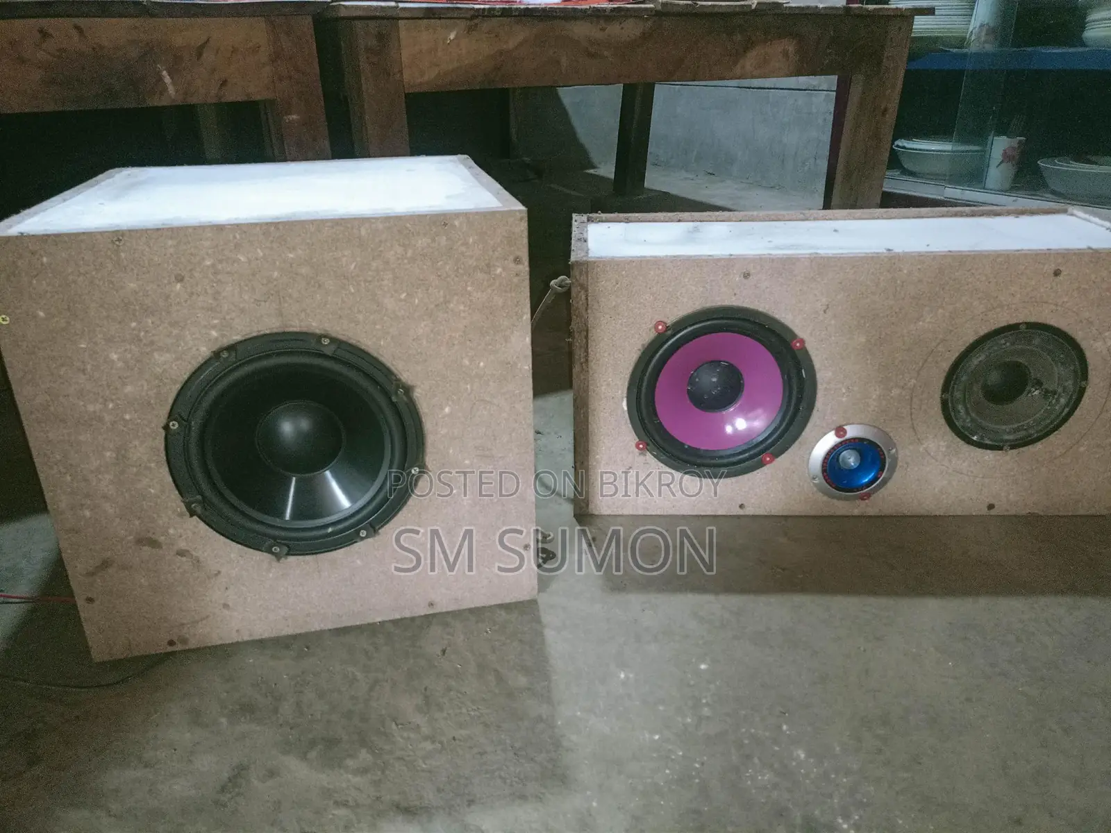 Audio Amplifier 2.1 Channel 300W Full Setup