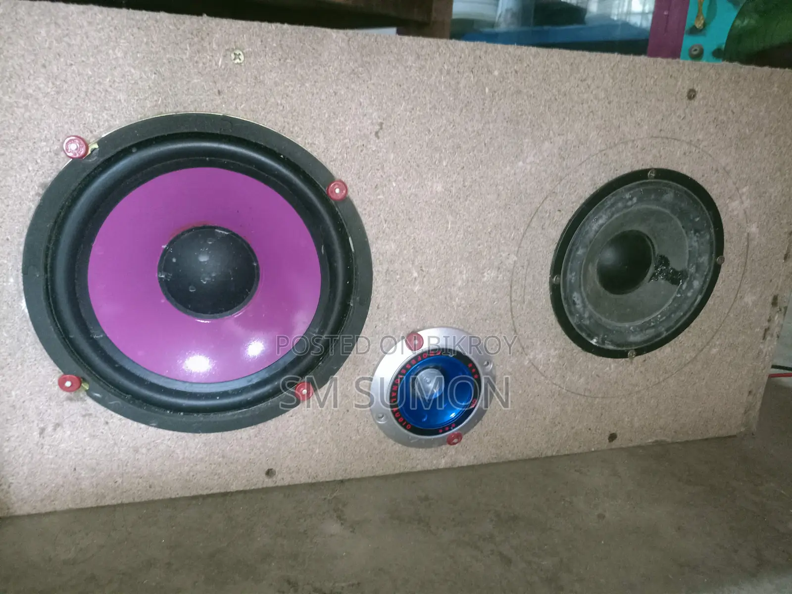Audio Amplifier 2.1 Channel 300W Full Setup