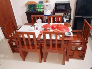 Deshi Shari Neem Katther Dining Set