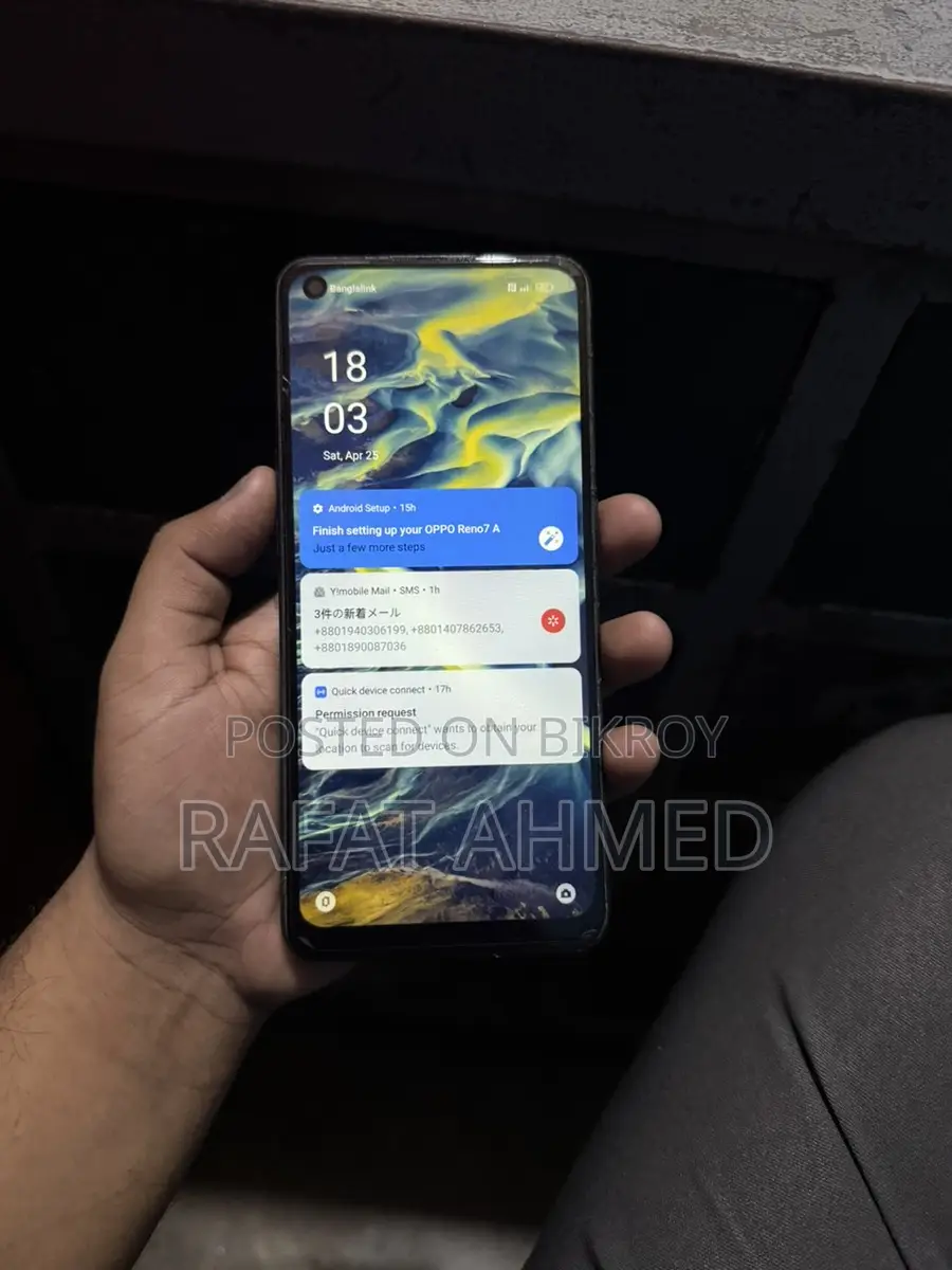 OPPO reno 7a (Used)