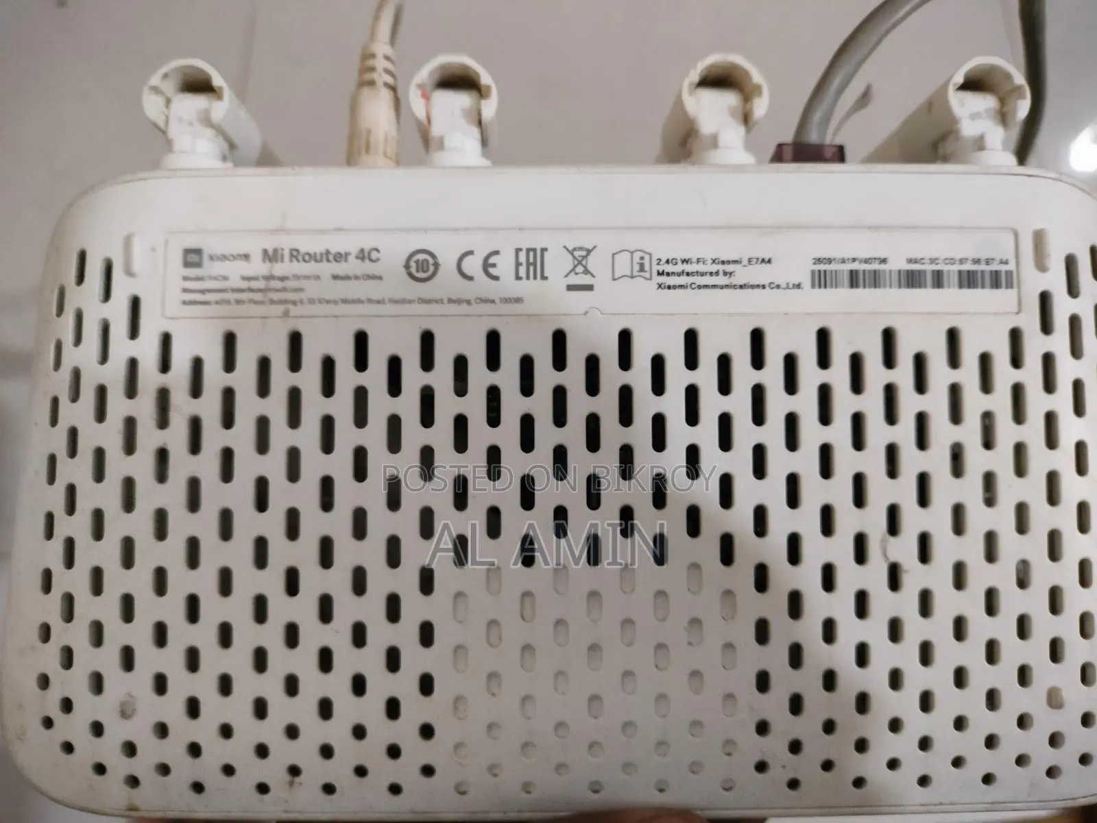 Mi 4c Router