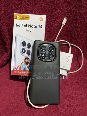 Xiaomi Redmi Note 14 pro 8/256 box charger (Used)