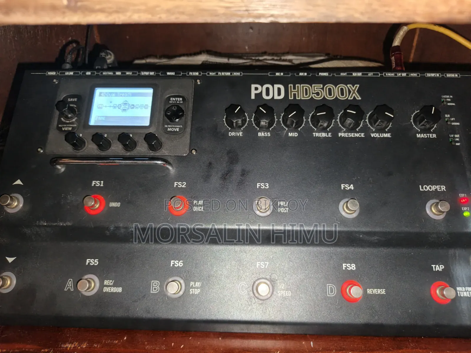 Pod Hd 500x Guitar Processor