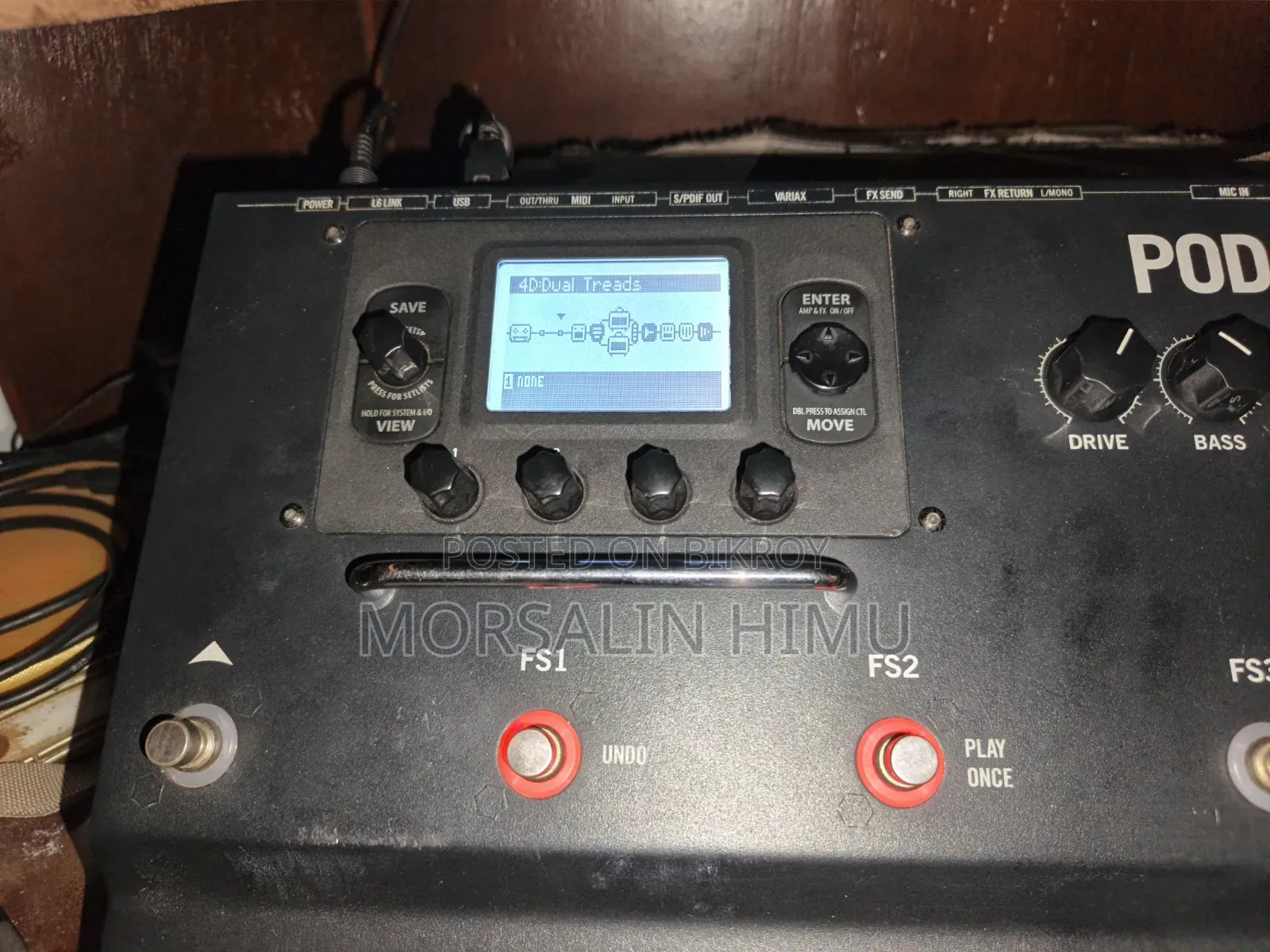 Pod Hd 500x Guitar Processor