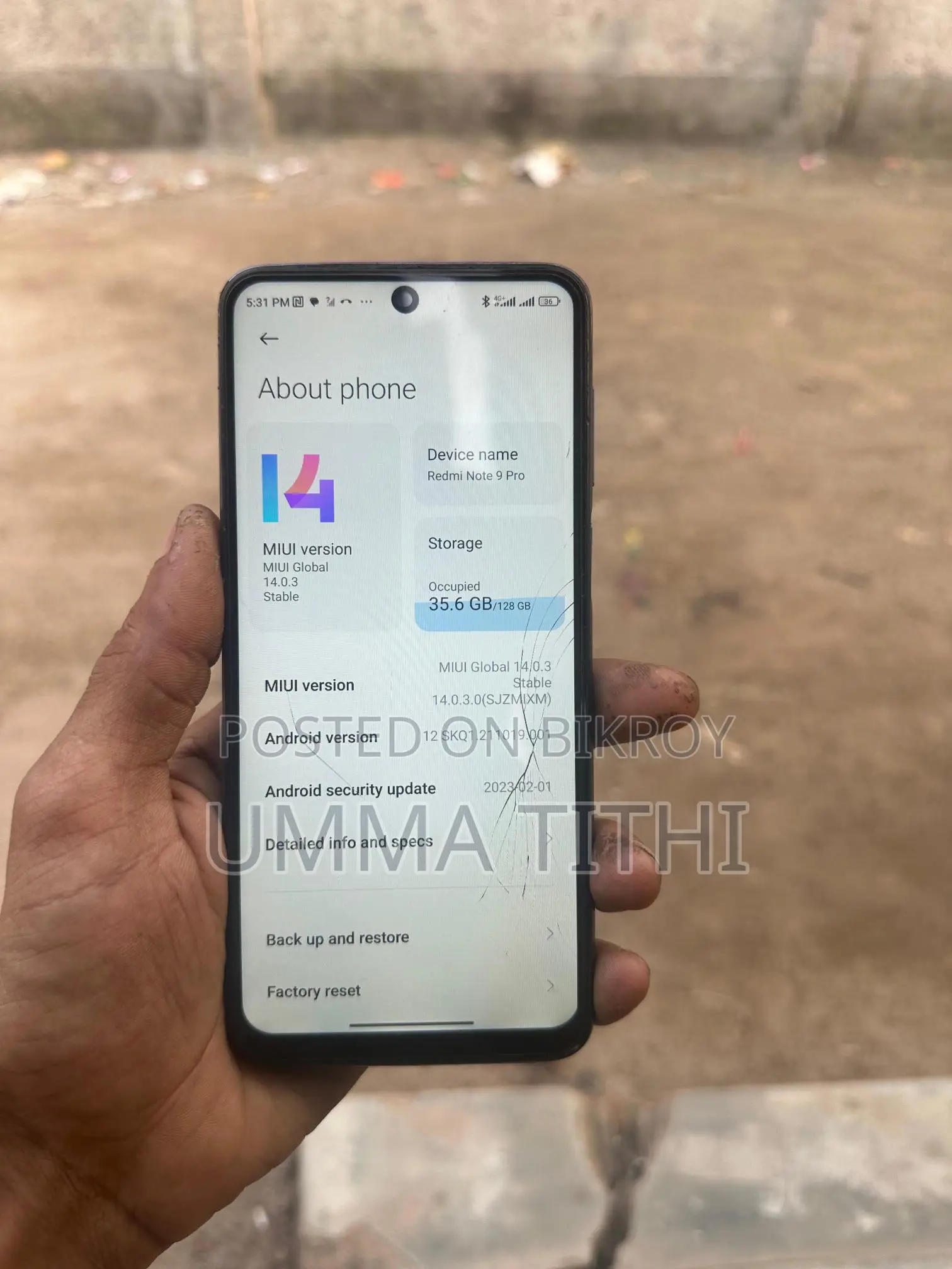Xiaomi Note 9 Pro 6/128 (Used)