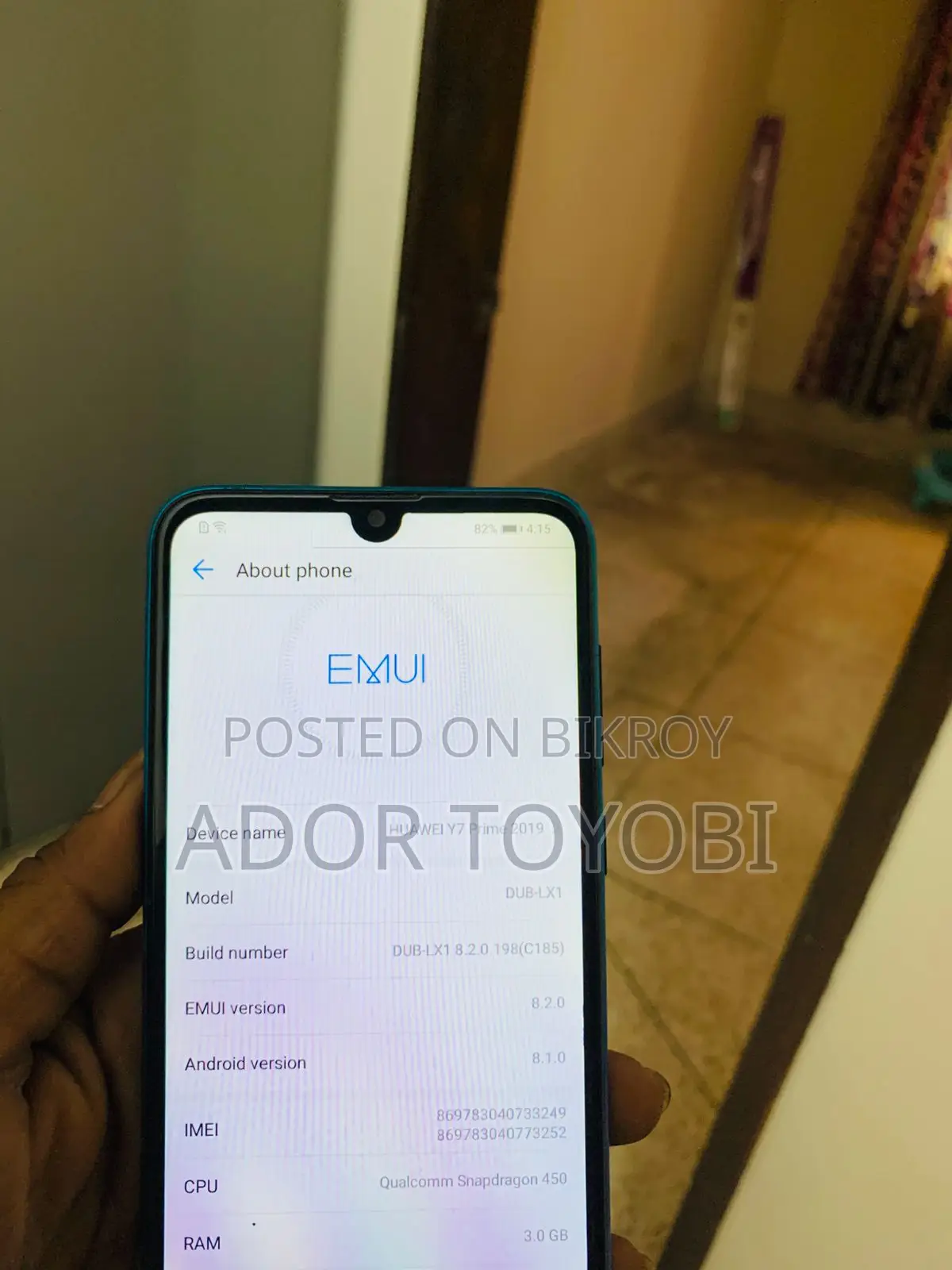 Huawei Y7 Prime DUB-LX1 (Used)